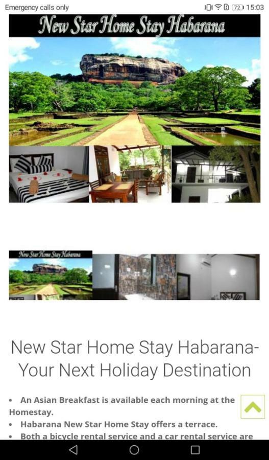 Habarana New Star Homestay Exterior foto